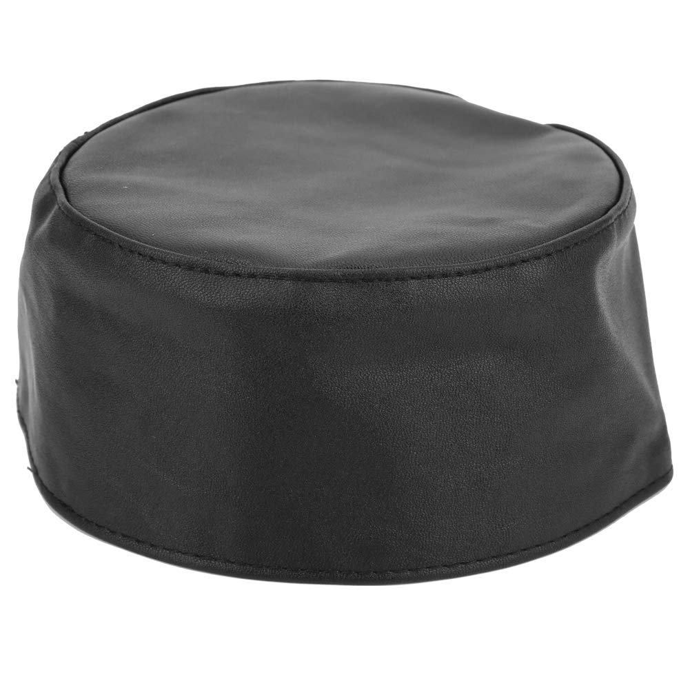 Premium Goat Leather Muslim Prayer Hat for Men - Traditional Islamic Cap for Salah & Daily Wear - Durable & Comfortable Headwear for Mosque, Home & Travel