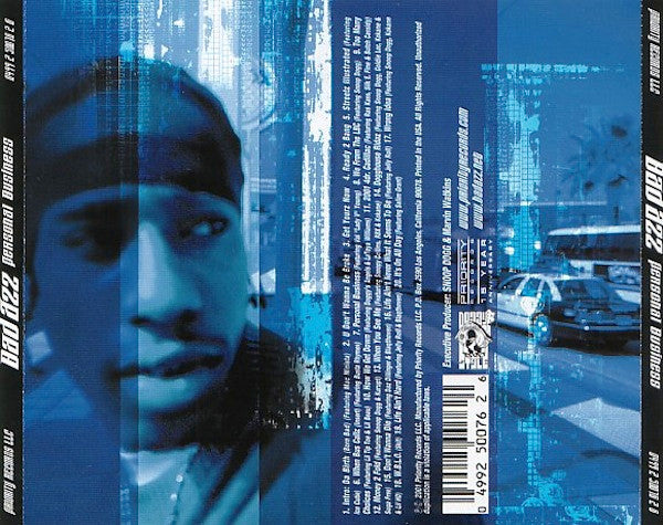 Bad Azz Personal Business CD Album - Hip Hop Music for Home, Car & Party Playback