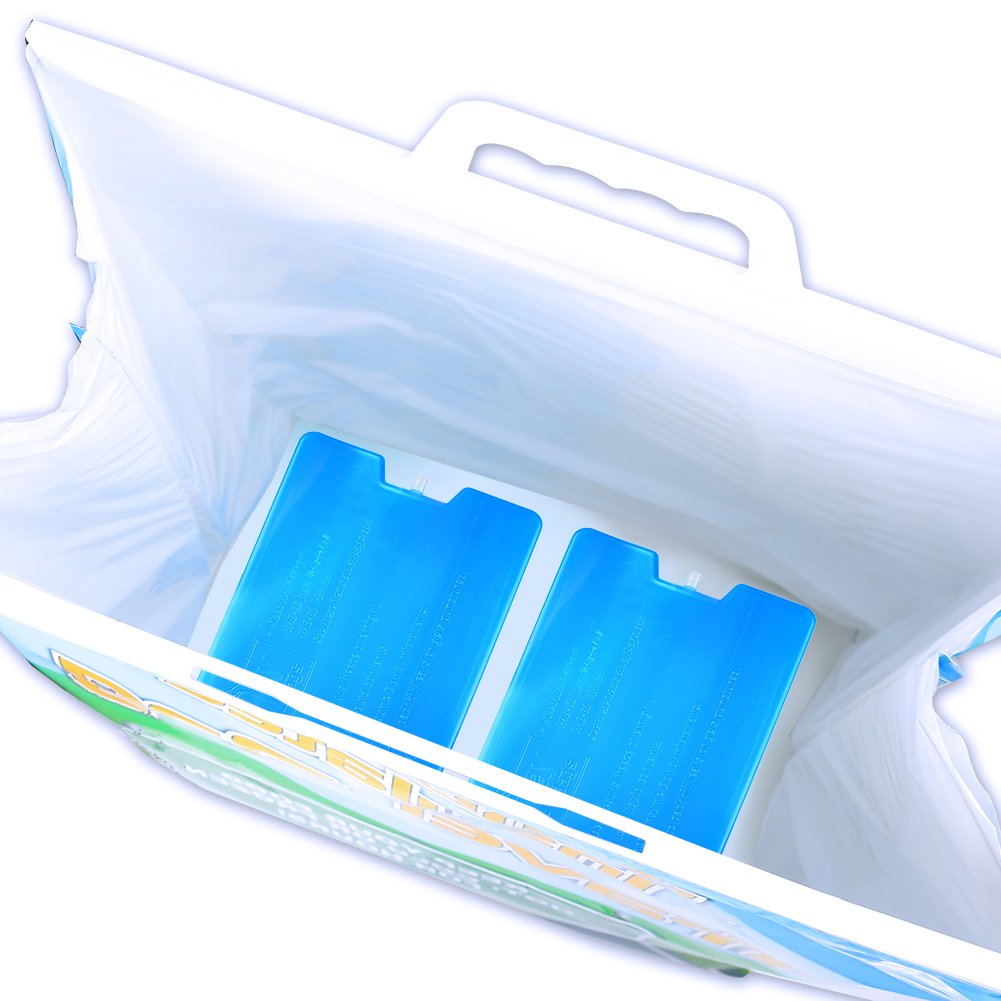 Slim Fit Reusable Ice Packs for Coolers, Lunch Boxes & Bags (12.5