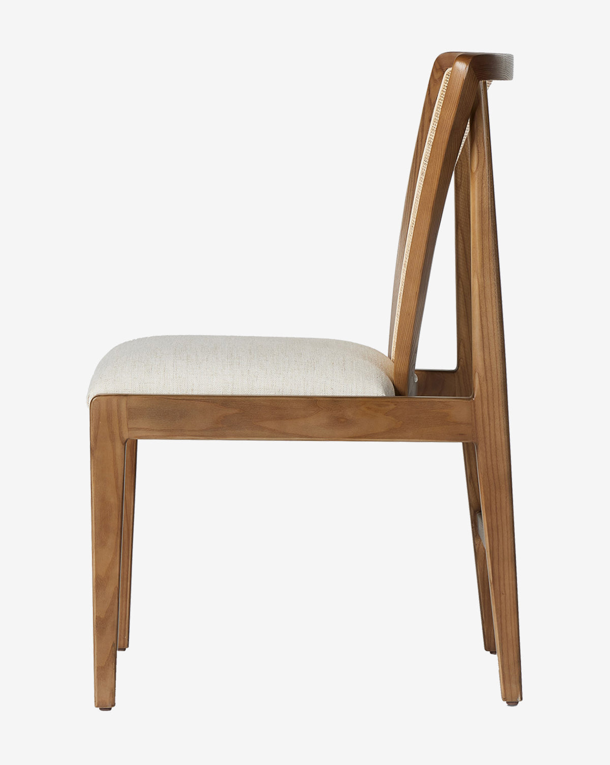 Rogan Modern Dining Chair - Sturdy Wooden Kitchen Chair with Upholstered Seat - Perfect for Dining Room, Kitchen, and Breakfast Nook