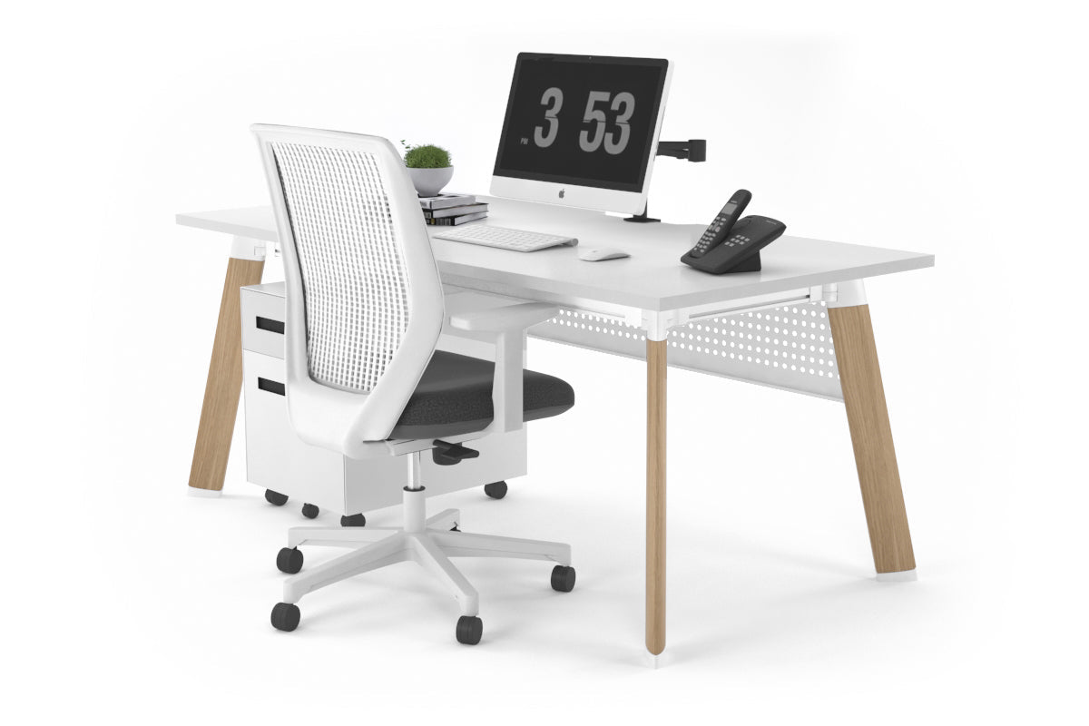 Switch Executive Desk - 1200L x 800W Modern Office Desk with Cable Management Scallop | Perfect for Home Office, Gaming Setup & Professional Workspace