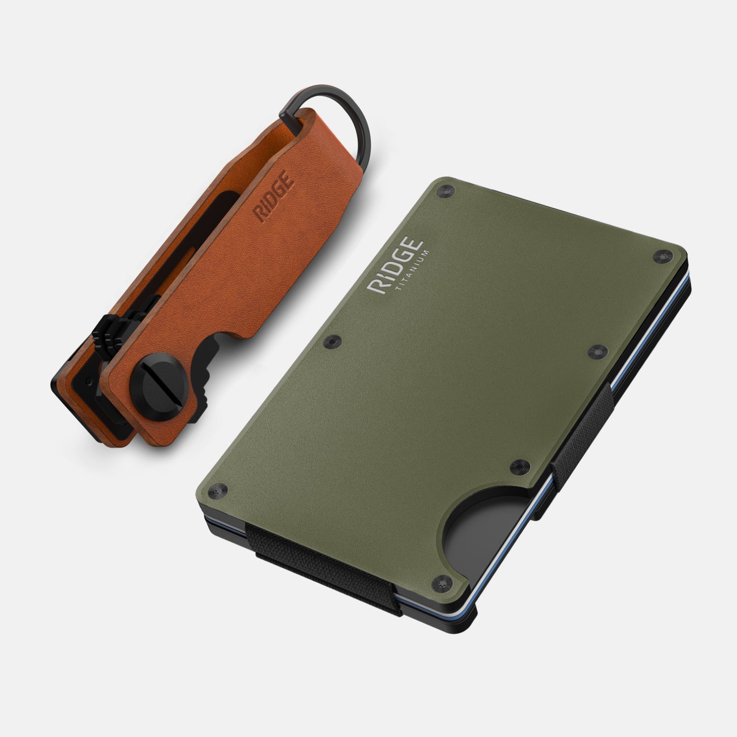 Daily Driver Kit - Matte Olive Titanium | Premium EDC Gear for Everyday Carry & Outdoor Adventures