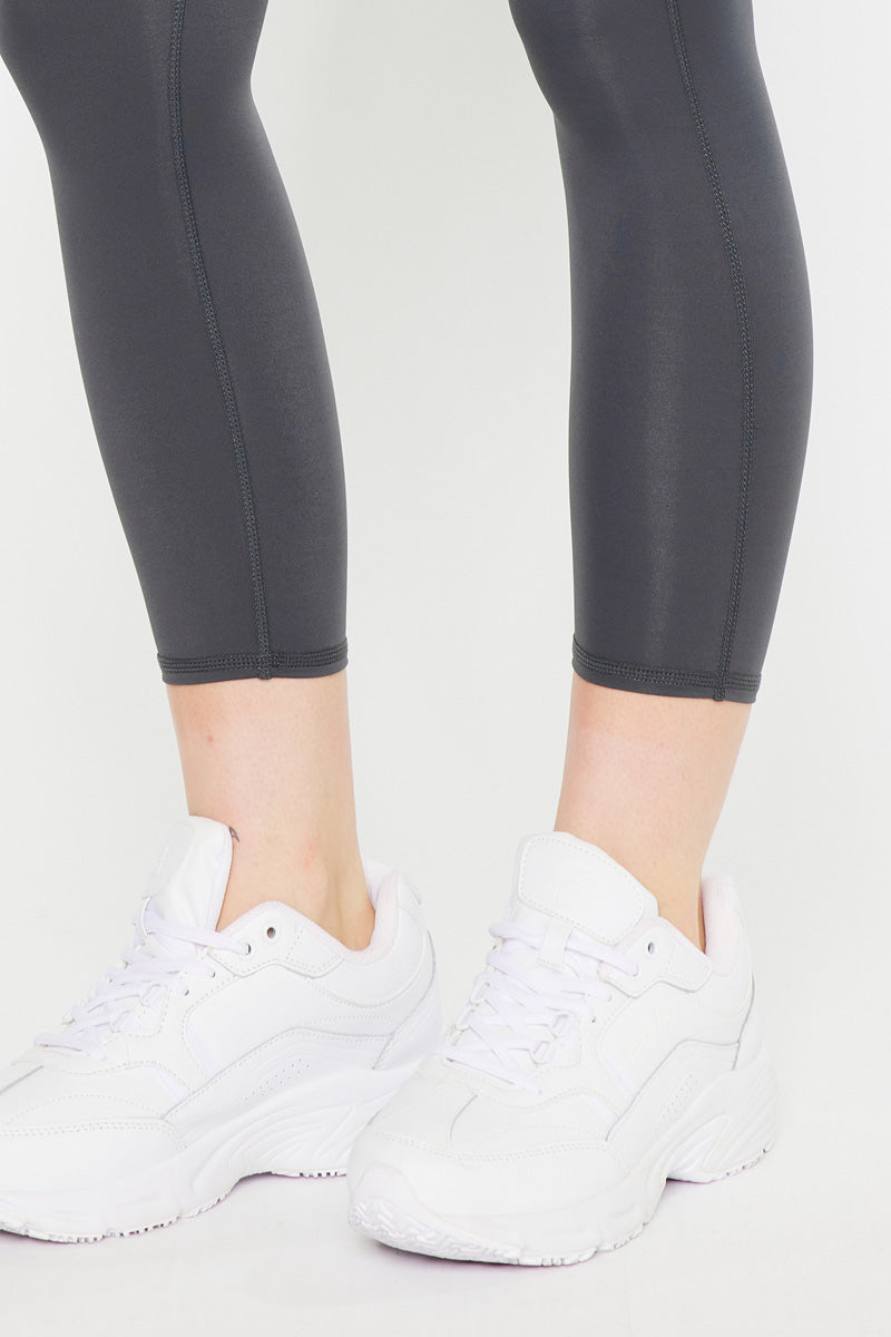 Venus Mid Rise Active Leggings for Women - High Waist Yoga Pants with Pockets - Perfect for Workout, Running, Gym & Lounge Wear