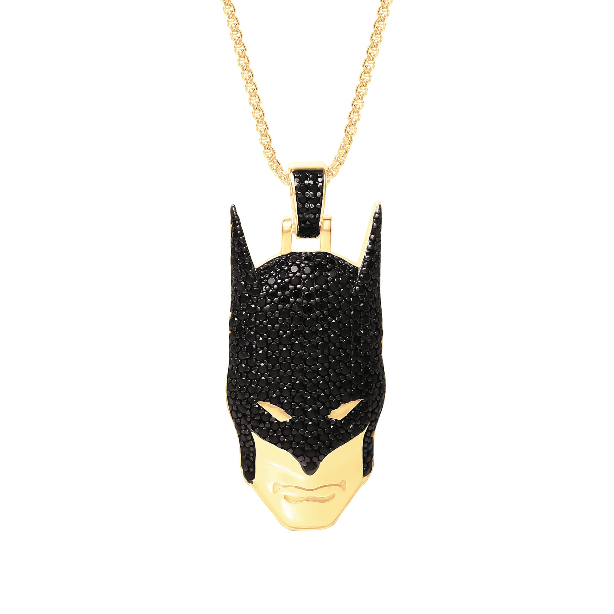 Justice League Batman Pendant Necklace for Men - Superhero Jewelry Gift for Fans, Cosplay & Everyday Wear