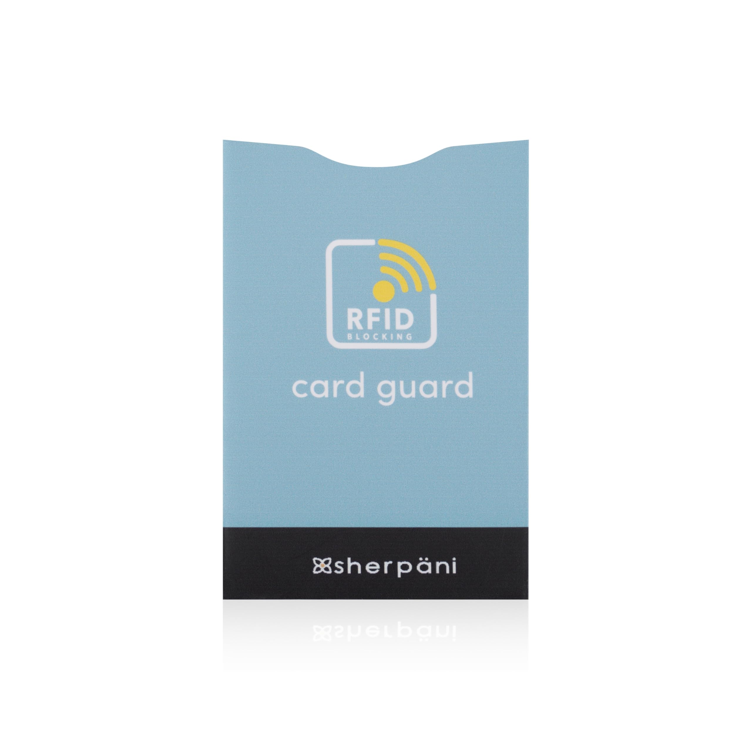 Sherpani RFID Blocking Credit Card Sleeve Set - Secure Anti-Theft Credit Card Holder & Protector for Travel, Shopping & Daily Use
