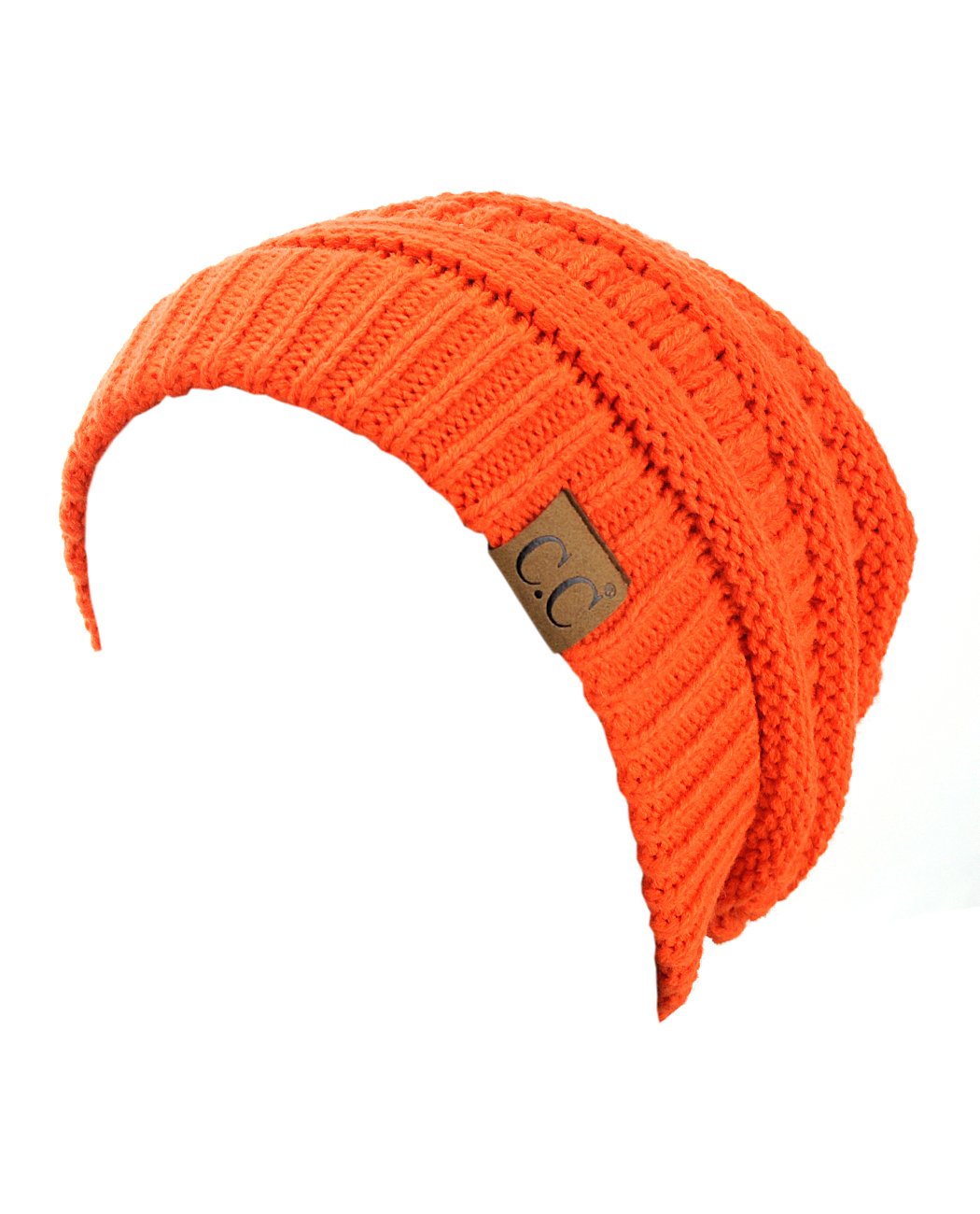 Trendy Chunky Cable Knit Beanie for Women - Soft Stretch Winter Hat for Cold Weather - Cozy & Warm Accessory for Outdoor Activities, Skiing, and Casual Wear