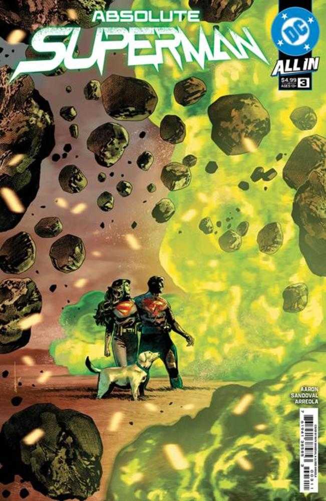 Absolute Superman #3 Cover A Rafa Sandoval - DC Comics Collectible Action Figure - Perfect for Display, Gifts & Comic Book Collections