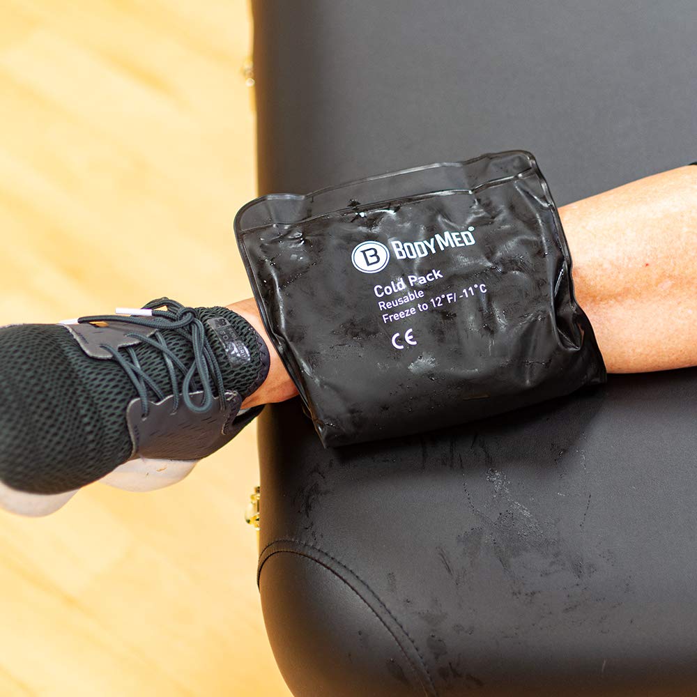 BodyMed Heavy Duty Reusable Urethane Ice Pack for Knee, Arm, Elbow, Shoulder & Back Pain Relief - Professional Grade Cold Therapy for Injuries, Swelling, Bruises & Sprains - 14