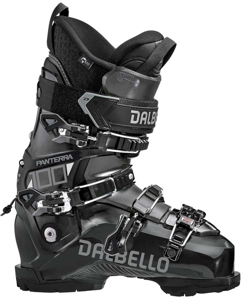 Dalbello Panterra 100 Ski Boots 2023-2024 - Men's & Women's All-Mountain Performance Ski Boots for Comfort and Control on Powder, Groomers & Backcountry