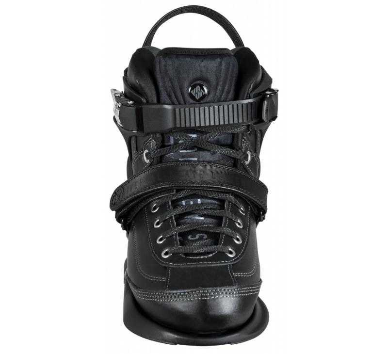 USD Carbon Team Black Boot Inline Skates - Professional Rollerblades for Speed Skating & Fitness Training | Perfect for Outdoor Sports & Urban Commuting