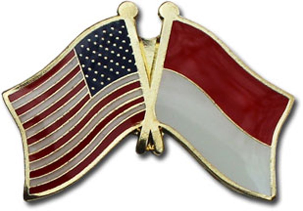 50 Pack USA & Indonesia Flag Bike Hat Lapel Pins - Patriotic Cycling Accessories for Bikers, Cyclists, and Outdoor Enthusiasts - Perfect for Helmets, Caps, Jackets & Backpacks