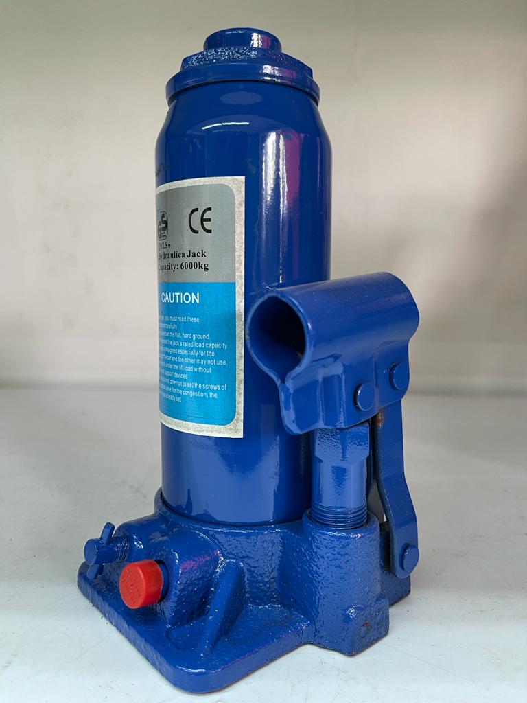 20 Ton Hydraulic Bottle Jack Heavy Duty - Aiko BJ11030 Blue Car Jack for Trucks, SUVs, and Vehicle Maintenance | Workshop & Emergency Roadside Repair Tool