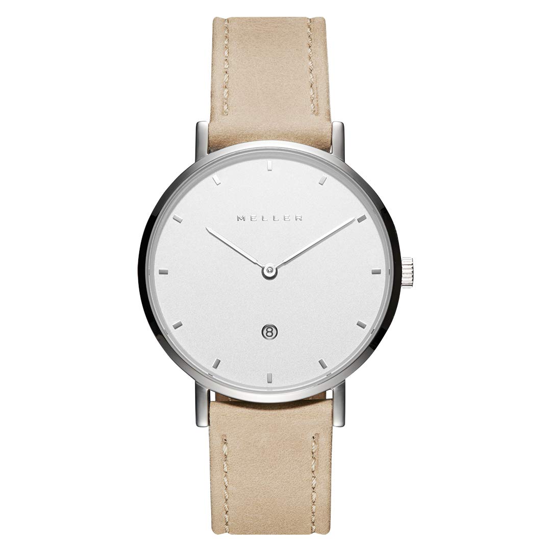 MELLER Astar 34 Unisex Watch - Waterproof Stainless Steel Analog Wristwatch for Men & Women - Perfect for Business, Casual Wear & Outdoor Activities