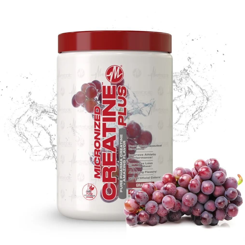 Metabolic Nutrition CreatinePLUS - Premium Creatine Supplement for Muscle Growth & Strength | Ideal for Athletes & Bodybuilders