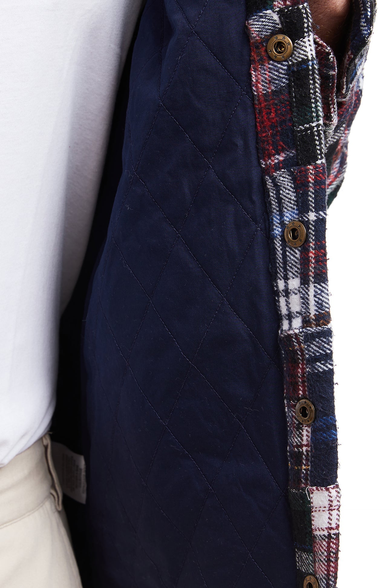 Colorado Flannel Shacket with Madras Patch - Cozy Overshirt for Fall & Winter Layering | Perfect for Outdoor Adventures & Casual Wear
