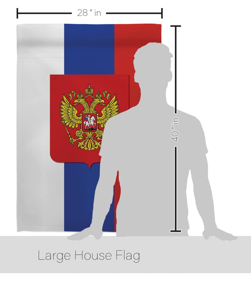 Russia Nationality House Flag Set 28