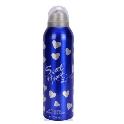 Sweetheart Unisex Deodorant Spray - 200ml Long-Lasting Fragrance for Men & Women | Fresh All Day Protection for Workouts, Office & Daily Use