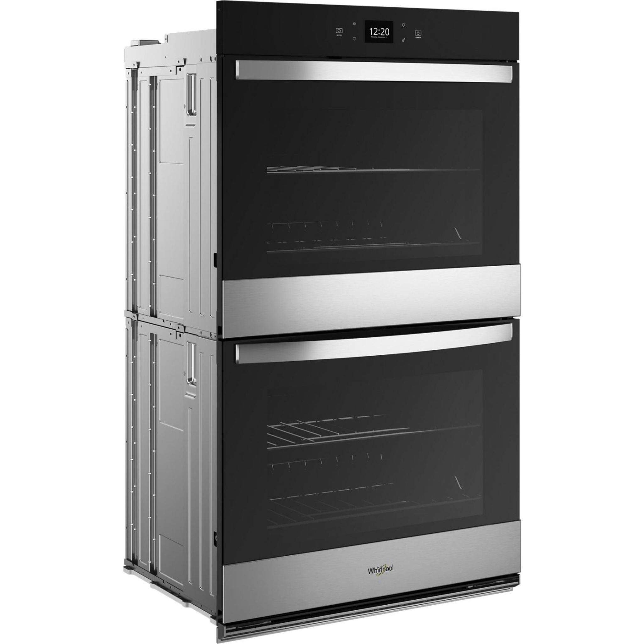 Whirlpool 27 Inch Convection Wall Oven - Fingerprint Resistant Stainless Steel (Model WOED5027LZ) | Built-In Electric Oven for Modern Kitchen Baking & Roasting