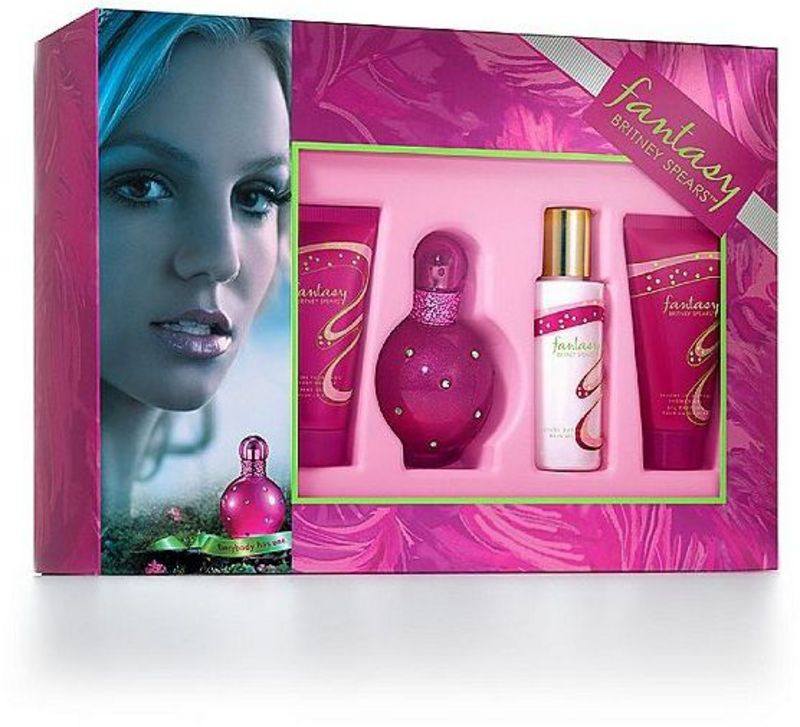 Britney Spears Fantasy Women's Holiday Gift Set - 4 Piece Perfume Collection for Women, Perfect for Christmas, Birthday & Special Occasions