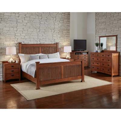 A Night of Unmatched Comfort: The Mission Hill Solid Wood Bed Frame Story