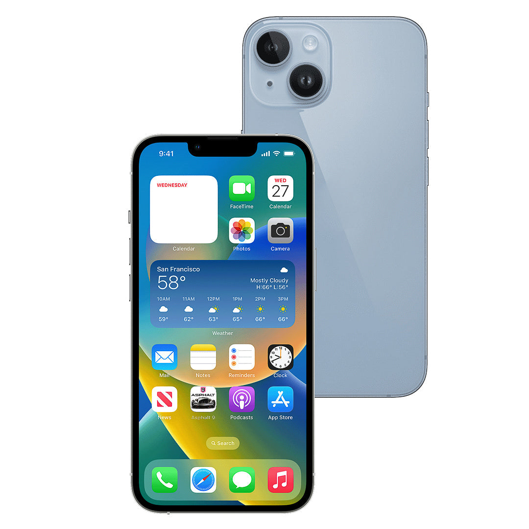 iPhone 14 512GB Unlocked Smartphone - Latest Apple iOS 16, Super Retina XDR Display, A15 Bionic Chip - Perfect for Gaming, Photography & Business Use