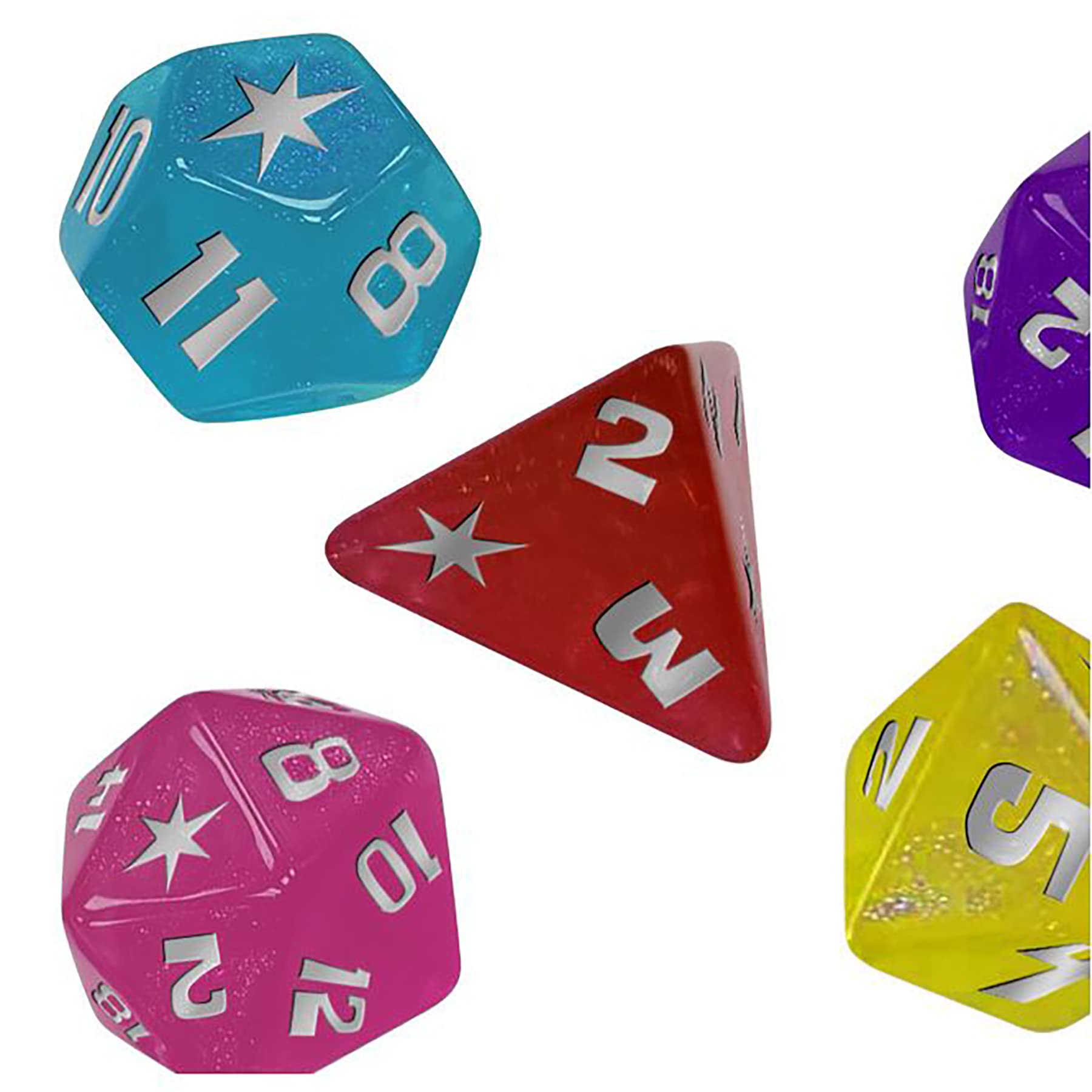 My Little Pony RPG Dice Set - Pink Polyhedral Dice for Tabletop Roleplaying Games | Perfect for D&D, Pathfinder & Fantasy Adventures | Renegade Games Accessory