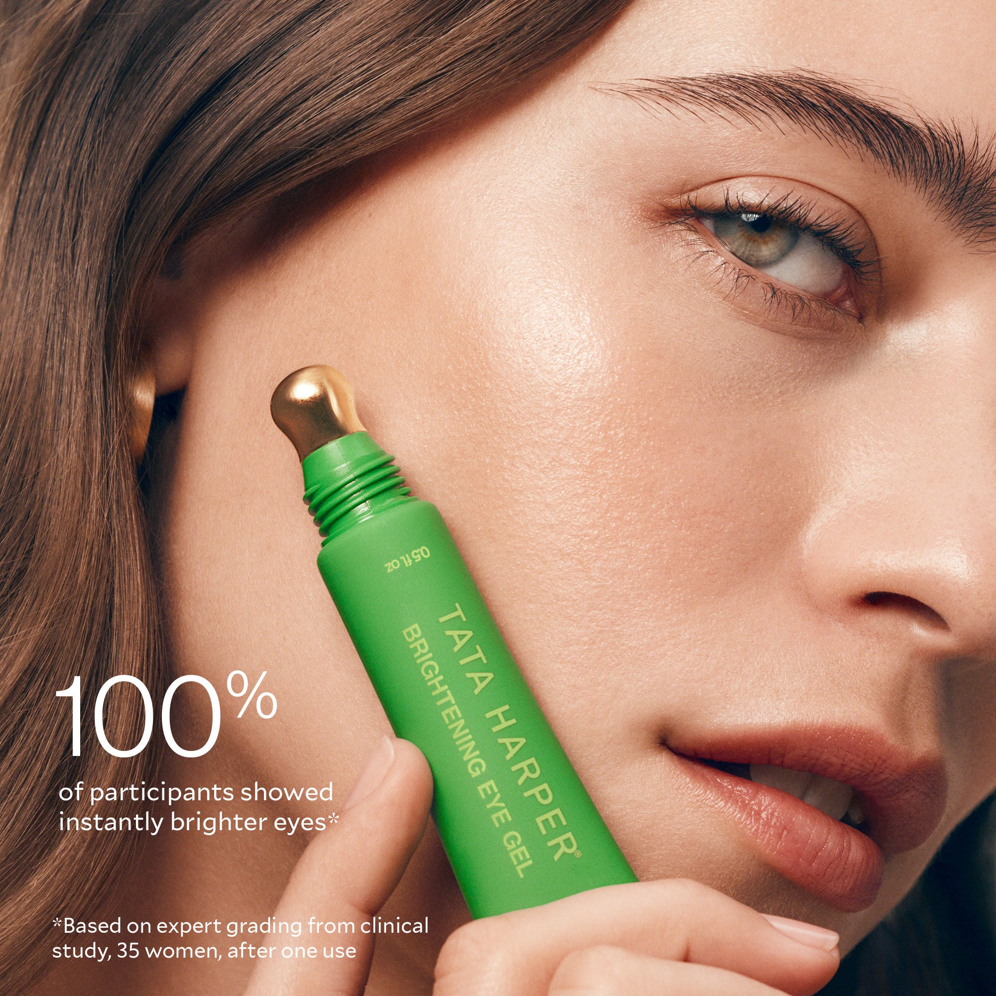 Brightening Eye Gel for Dark Circles & Puffiness - Hydrating Under Eye Treatment for Women & Men - Perfect for Morning & Night Skincare Routine