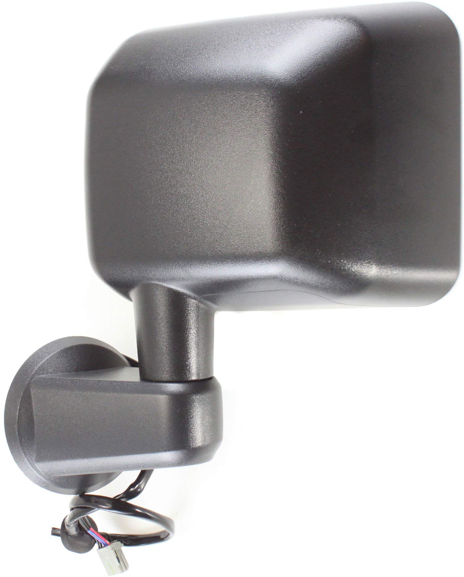 Garage-Pro Power Heated Driver Side Mirror for Jeep Wrangler 2011-2013 - Textured Black Replacement - Perfect for Winter Driving & Off-Road Adventures