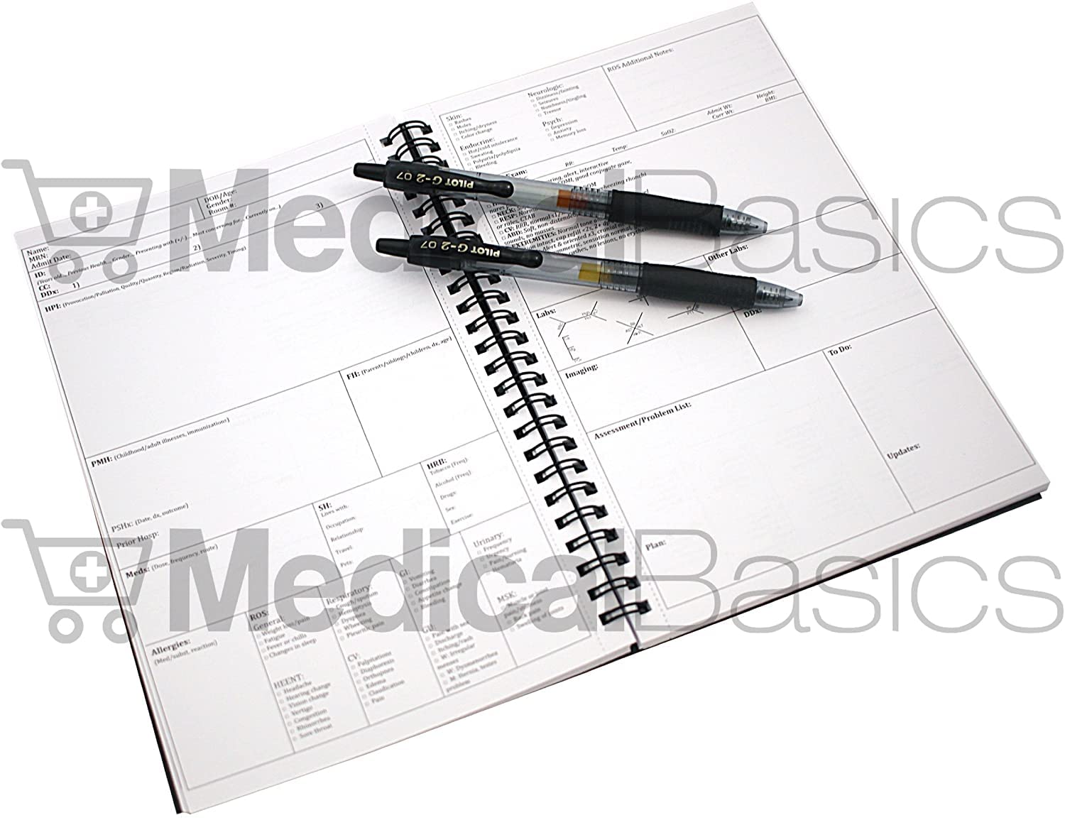 H&P Notebook for Medical School & Clinical Rotations - Neurology Edition | Perfect for Medical Students, Residents & Healthcare Professionals