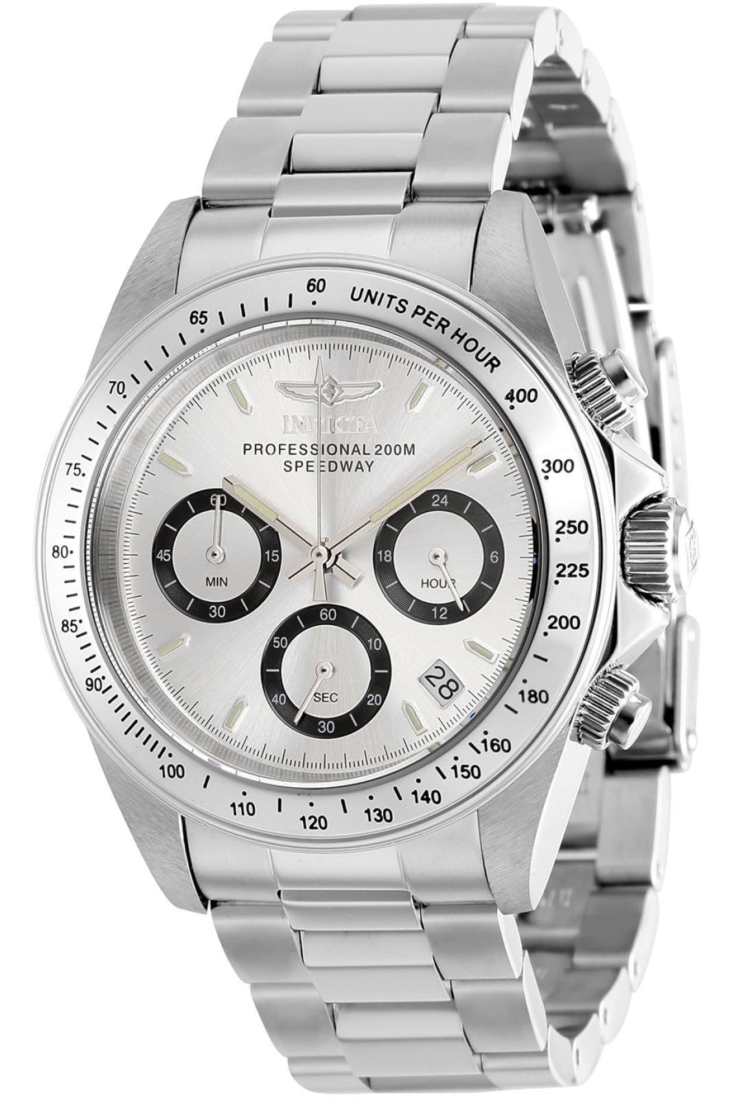 Invicta Women's Speedway 3-Pack Quartz Watches - Silver Tone Stainless Steel Bracelet, Individually Boxed | Perfect for Gifts, Fashion Accessories & Everyday Wear