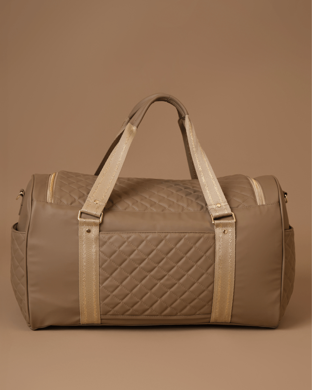 Mama Mia Weekender Bag in Mocha - Stylish & Spacious Travel Tote for Women, Perfect for Weekend Getaways, Gym, Work & Overnight Trips