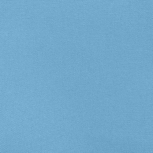 Premium 108 x 156-Inch Oval Cotton Tablecloth - Soft Textured Dining Table Cover in Light Baby Blue for Formal Dinners, Weddings & Special Events