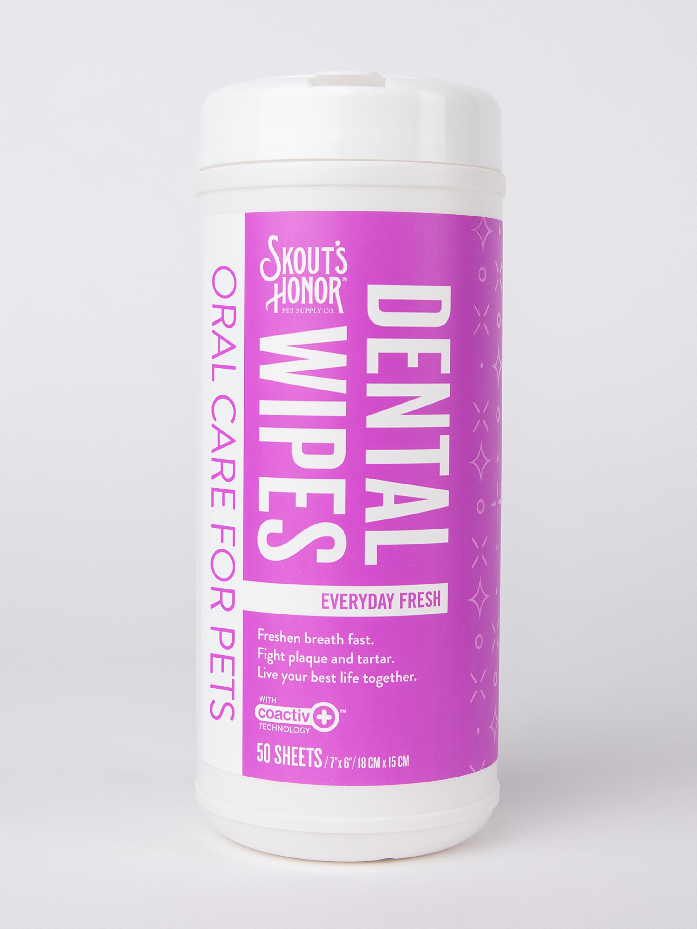 Oral Care Dental Wipes for Adults & Kids - Gentle Teeth Cleaning Wipes for Travel, On-the-Go & After Meals - Freshen Breath & Remove Plaque Easily