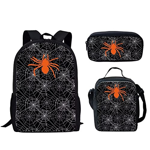Orange Spider Cobweb