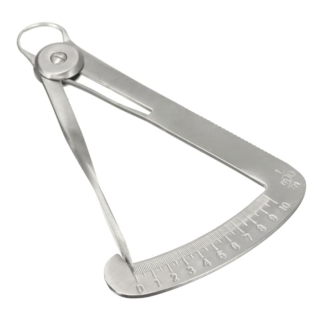 Stainless Steel Measuring Ruler - Precision Laboratory Caliper Tool with Inch/Metric Scale - Ideal for Science Experiments, Engineering, and DIY Projects