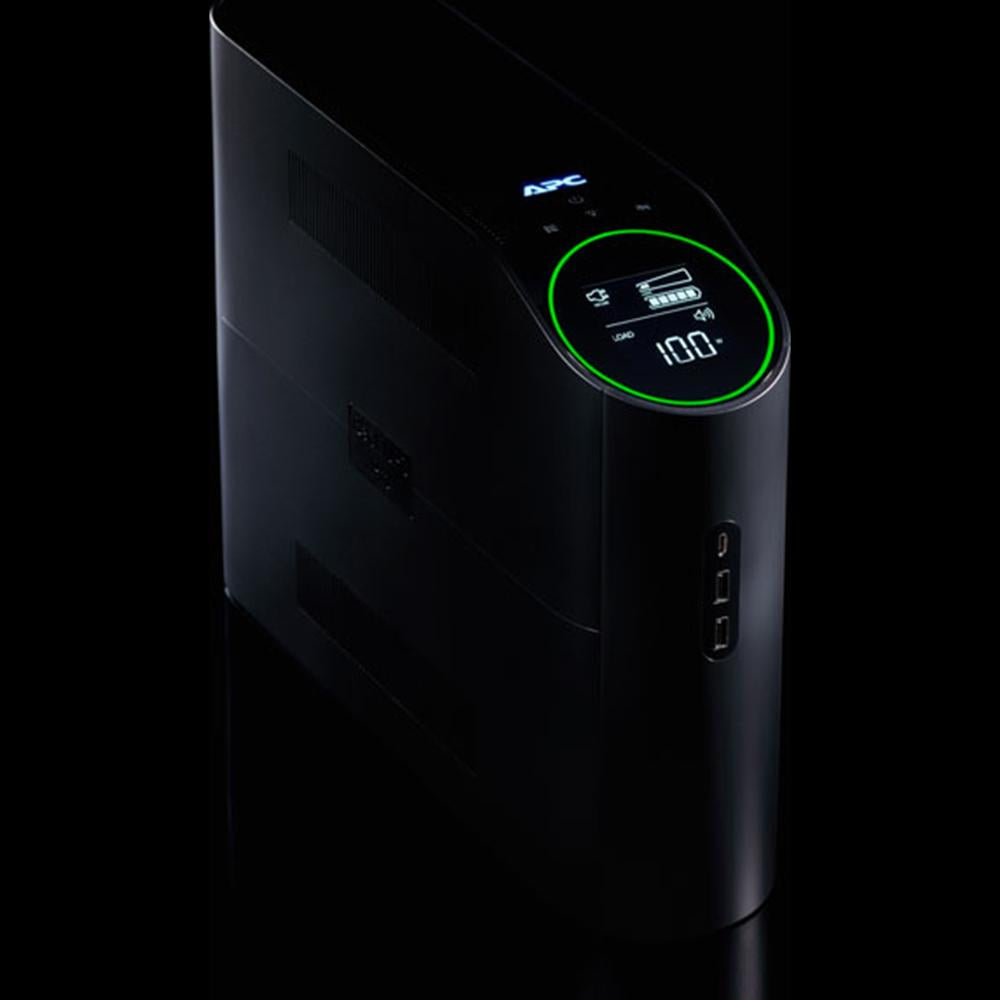 APC Back-UPS Pro 1500VA Gaming UPS Battery Backup - BGM1500B Black | Power Protection for Gaming PCs, Workstations & Home Electronics