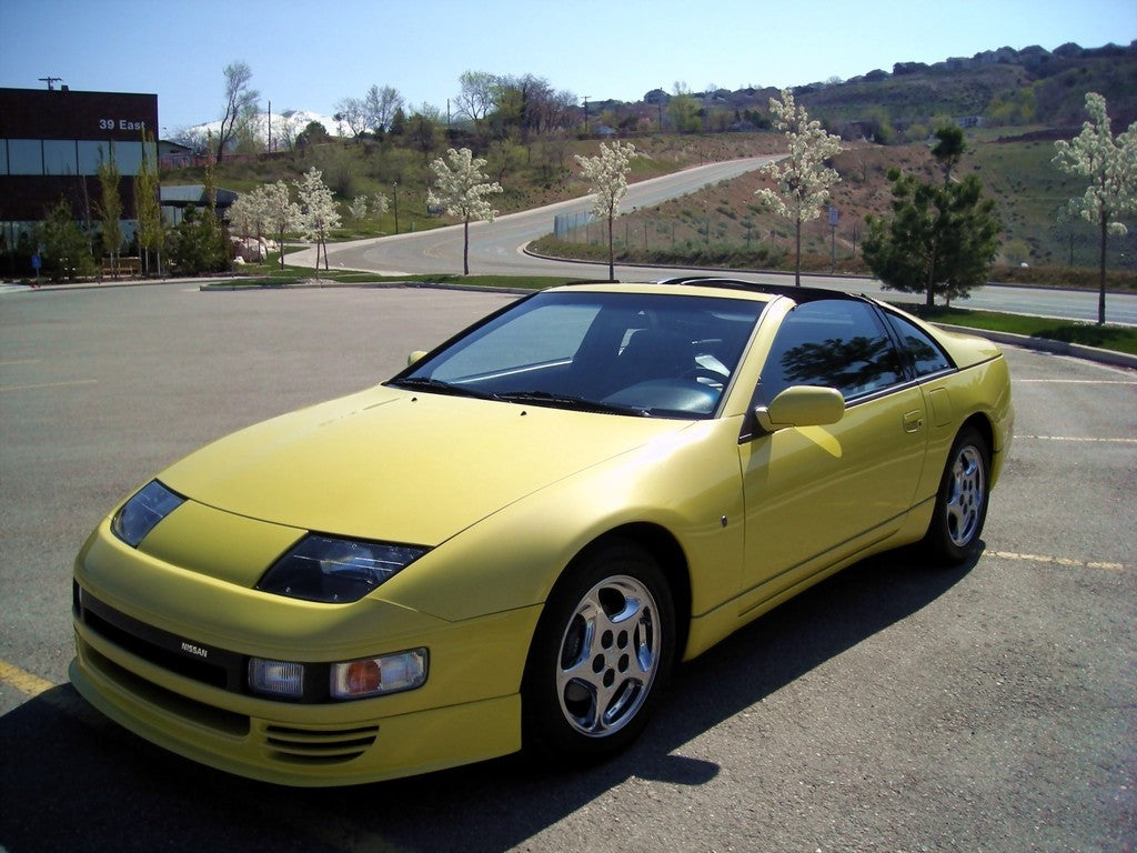 1990-1996 Nissan 300ZX Z32 Front Bumper Lip Spoiler Type III (Part #1030010) - Enhance Aerodynamics & Sporty Look for Street Racing & Car Shows