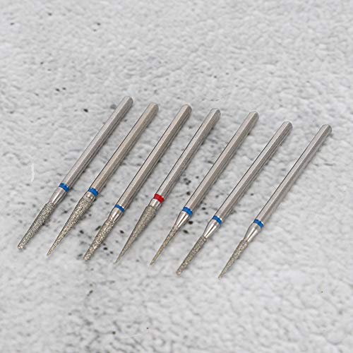 Dust-Free Nail Drill Bits for Professional & Home Use - Stable Performance Nail Art Drill Bit Set No.07 - Perfect for Salon, DIY Manicure & Pedicure