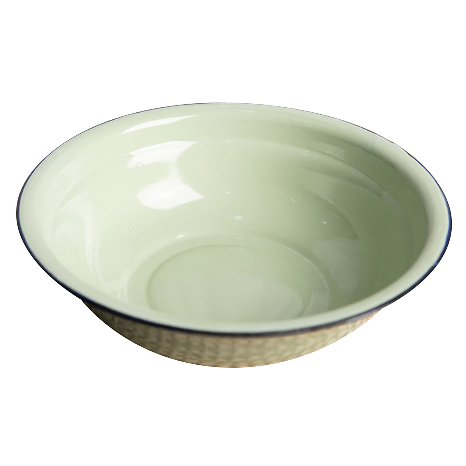 Durable Enamel Cereal Bowl 16cm - Kitchen, Outdoor & Picnic Use