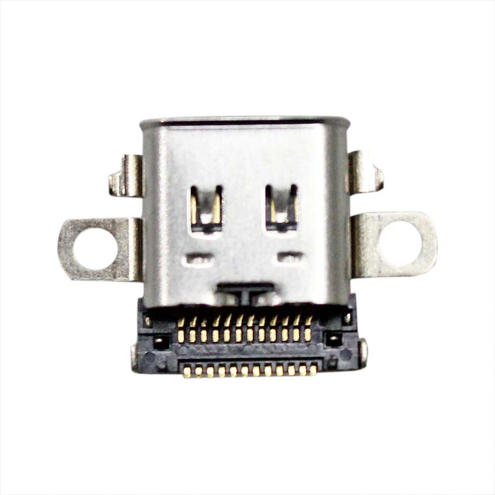 Original Nintendo Switch HAC-001 USB-C Charging Port Replacement - Compatible with NS Console | Fast Charging Dock Connector Repair Part | Perfect for Gaming, Travel & Home Use