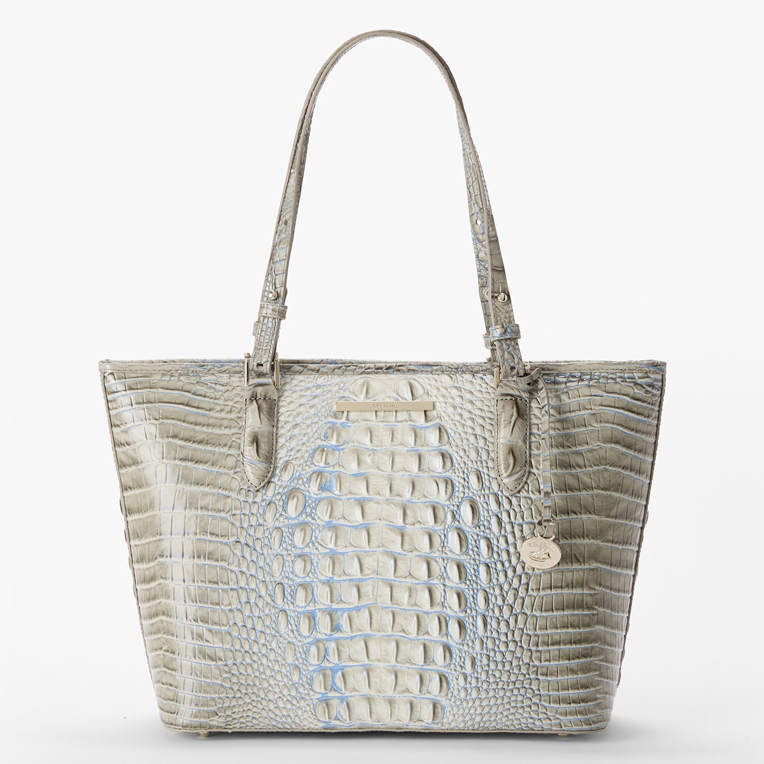 Asher Mindful Grey Ombre Medium Tote Bag - Stylish & Durable Handbag for Women | Perfect for Work, Travel & Everyday Use