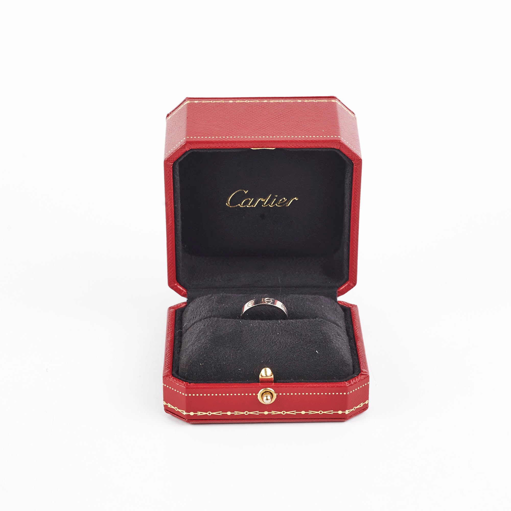 Cartier Love Wedding Band Ring Size 49 - 18K Gold or Platinum Luxury Wedding Ring for Men & Women - Perfect for Engagements, Anniversaries, and Special Occasions