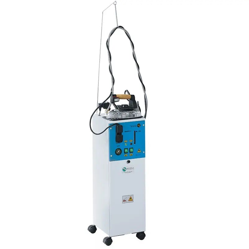 Battistella Barbara 4.5L Free Standing Boiler & Iron Combo - Professional Garment Steamer for Home and Commercial Use | Perfect for Clothes, Curtains, and Fabric Care