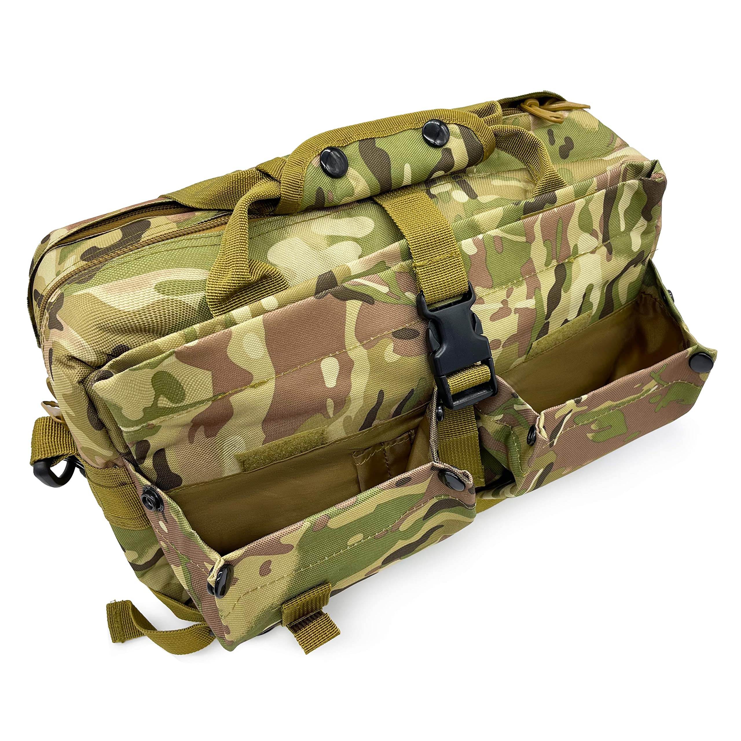 Jaegvida Tactical Tablet Messenger Bag - Waterproof Crossbody Laptop Bag for Men & Women - Perfect for Commuting, Travel & Outdoor Adventures