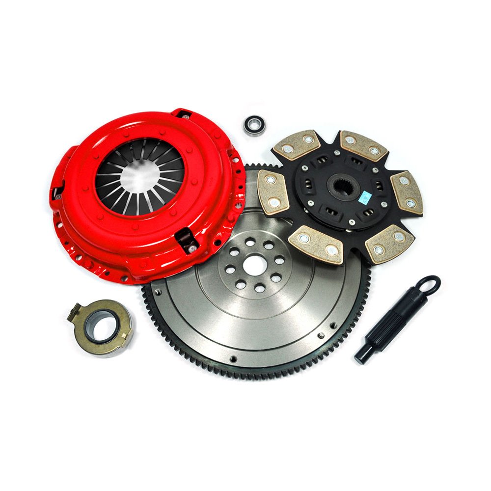 EFT Stage 3 Performance Clutch Kit with Slave Cylinder & Flywheel - Compatible with 2000-2002 Chevy Cavalier & Pontiac Sunfire 2.2L - Perfect for Racing, Towing & High-Performance Driving Upgrades