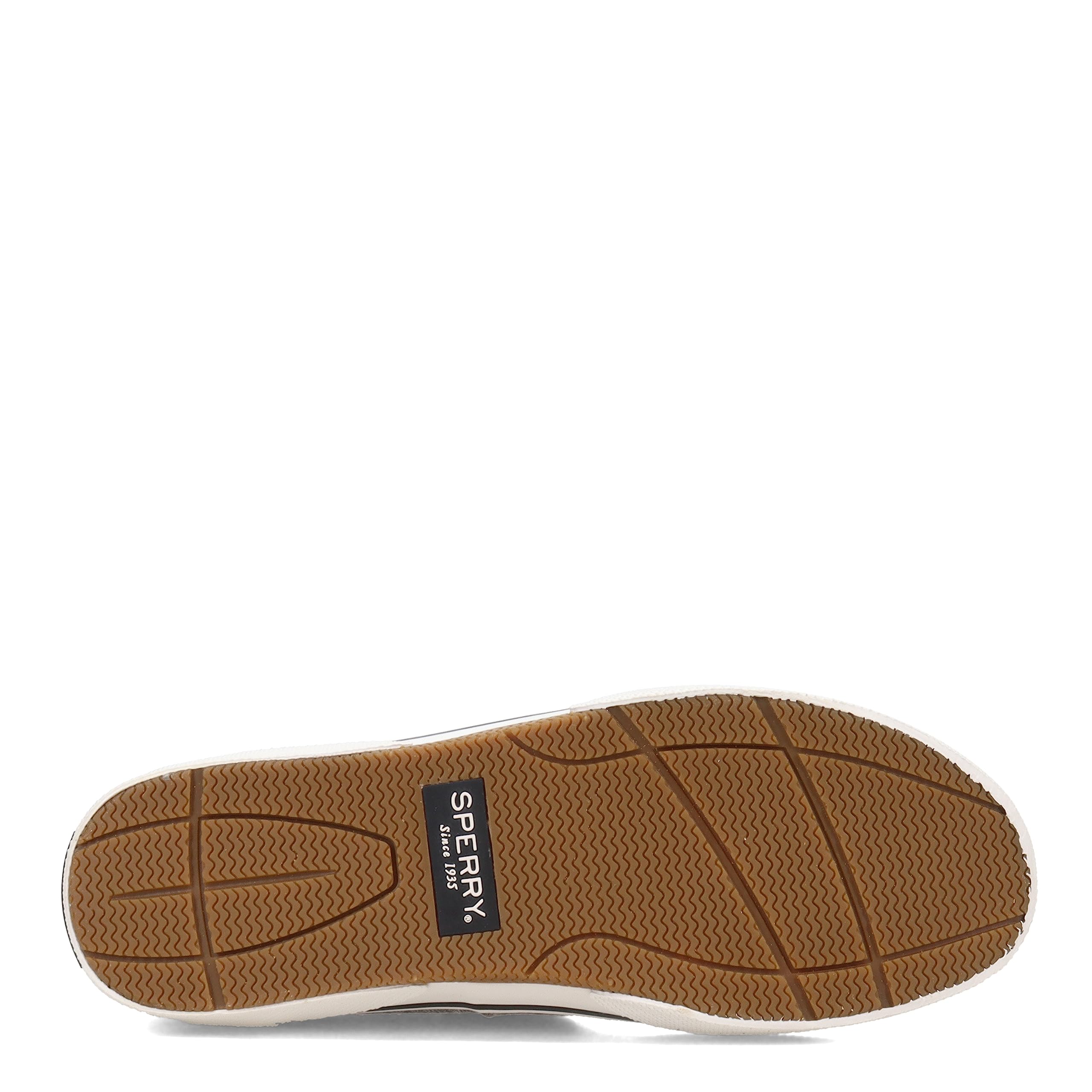 Sperry Men's Halyard Sneaker - Water-Resistant Boat Shoes for Men | Comfortable Slip-On Deck Shoes for Casual Wear & Outdoor Activities