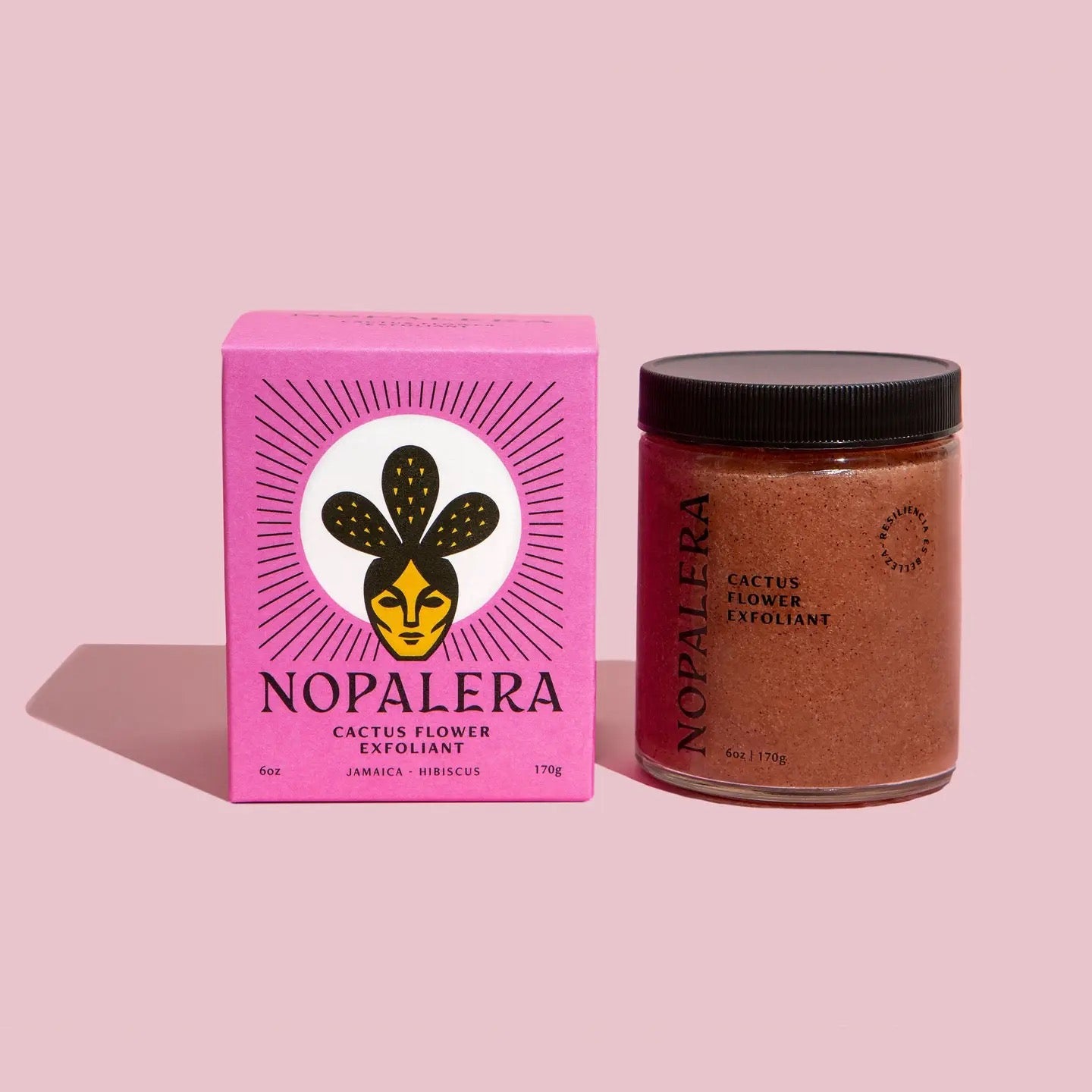 Natural Hibiscus & Cactus Flower Sugar Body Scrub - Organic Exfoliator for Smooth, Glowing Skin - Perfect for Dry Skin Care & Spa Day at Home