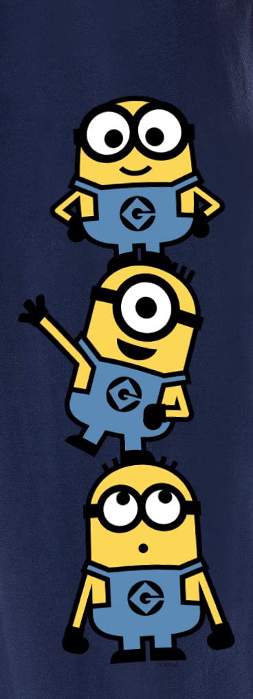 Despicable Me Minions Chibi Character Sleep Jogger Pajama Pants for Men - Soft & Comfortable Lounge Pants for Movie Nights, Sleepovers & Relaxing at Home