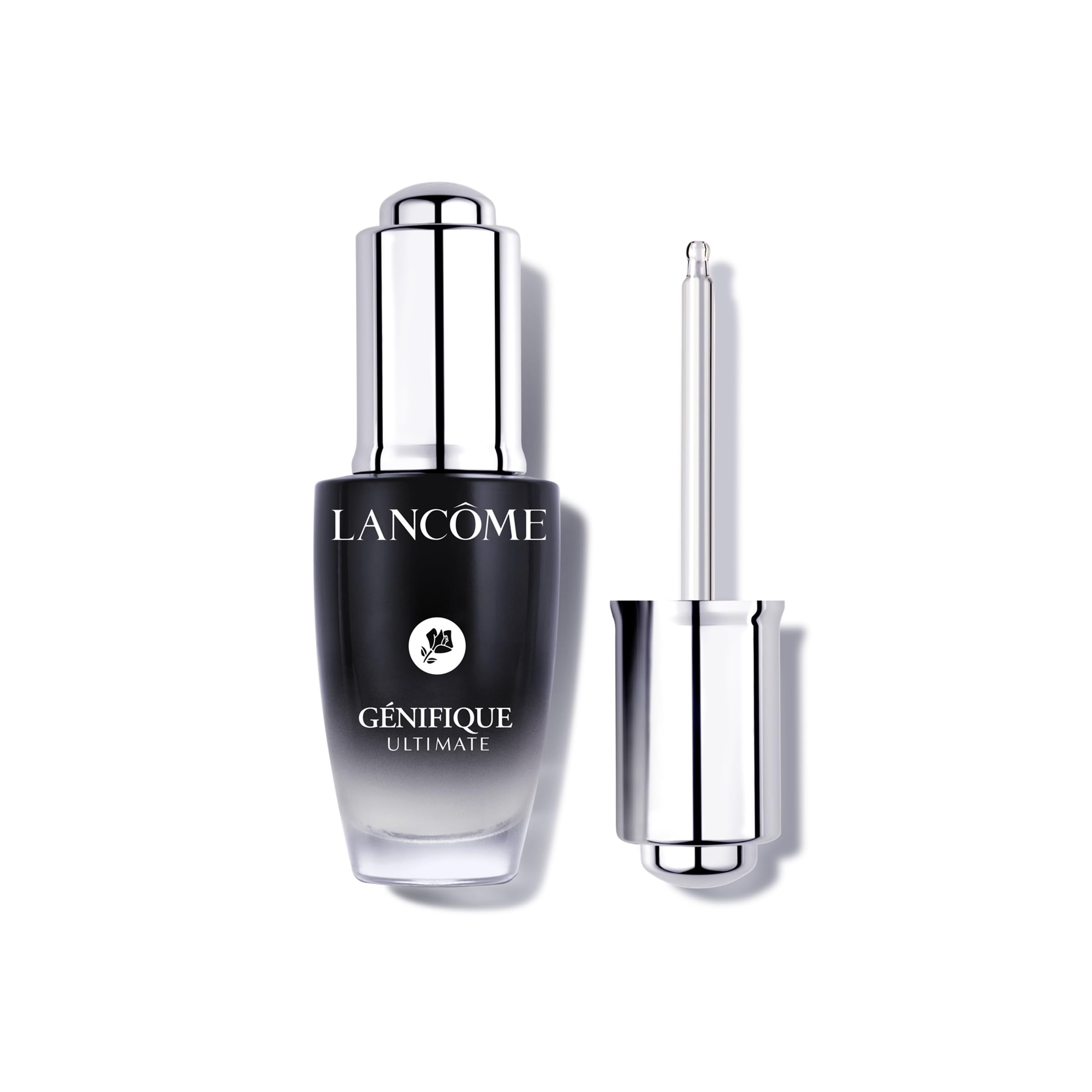 Lancôme Génifique Ultimate Dual Recovery Anti-Aging Face Serum with Beta Glucan & Hyaluronic Acid - Visibly Reduces Fine Lines, Improves Skin Texture & Evens Tone for Youthful Glow - Perfect for Nighttime Skincare Routine & Daily Moisturizing