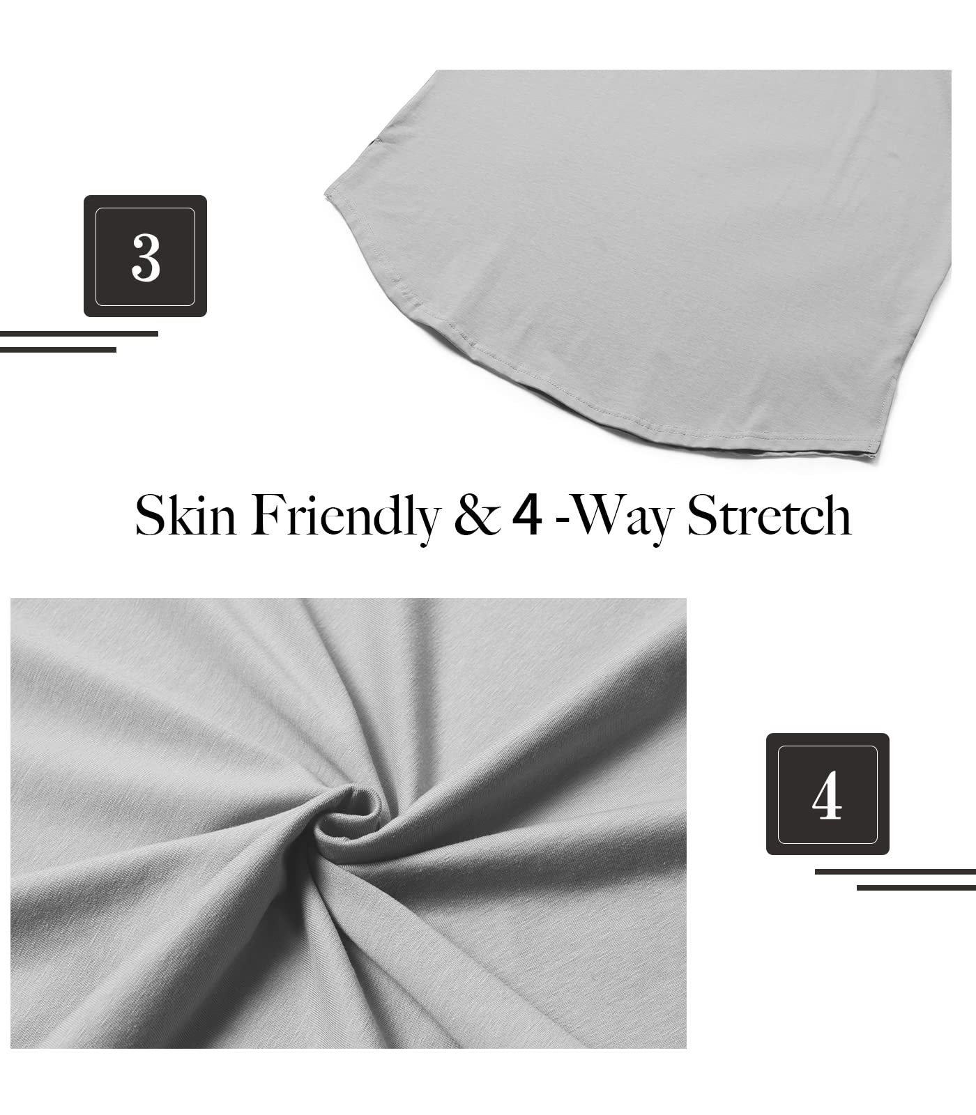 Extra Long T-Shirts for Men - Bylt Basics True Classic Tees | Longline Hipster Drop Cut Hip Hop Shirts | Perfect for Streetwear, Casual Outfits & Urban Fashion